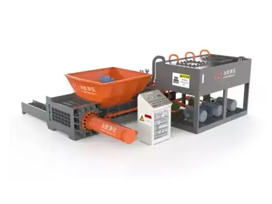 Hulladék alumínium bálázó gép